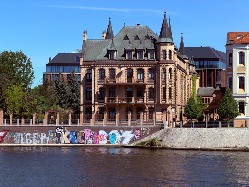 Budynek uniwersytetu we Wrocławiu